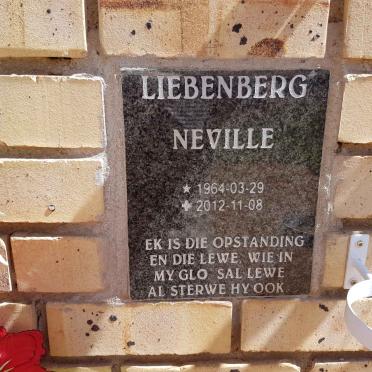 LIEBENBERG Neville 1964-2012