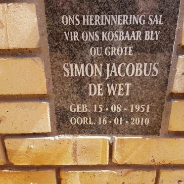 WET Simon Jacobus, de 1951-2010