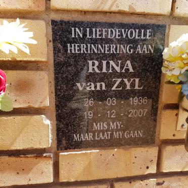 ZYL Rina, van 1936-2007