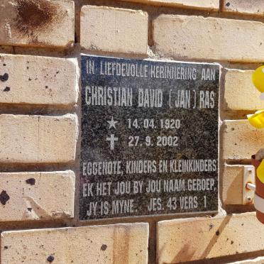 RAS Christian David 1920-2002