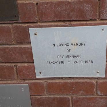 Northern Cape, KIMBERLEY, Beaconsfield, St. Andrews Presbyterian Church, Memorial Wall