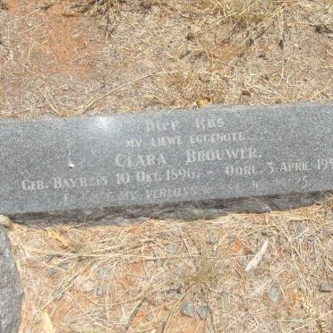 BROUWER Clara nee BAYREIS 1896-1951
