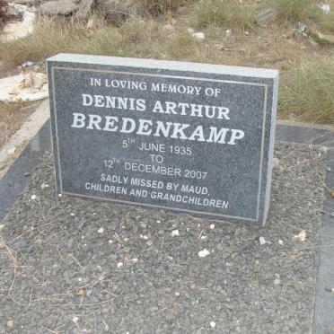 BREDENKAMP Dennis Arthur 1935-2007
