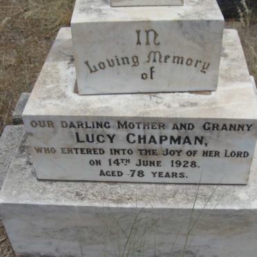 CHAPMAN Lucy -1928