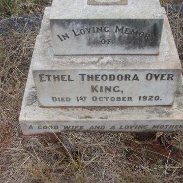 KING Ethel Theodora Over -1920