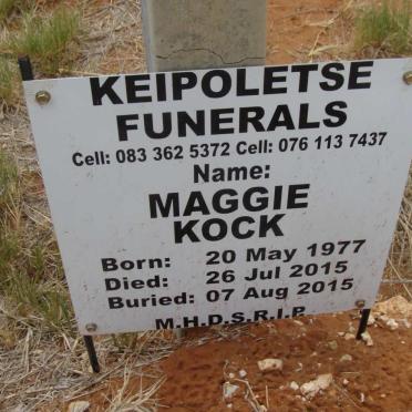 KOCK Maggie 1977-2015