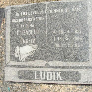 LUDIK Elizabeth Engela 1921-2006