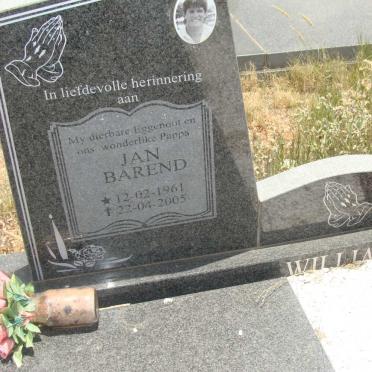 WILLIAMS Jan Barend 1961-2005