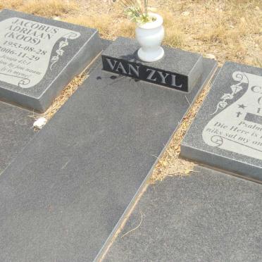 ZYL Jacobus Adriaan, van 1953-2006 &amp; Anna Catherina 1954-