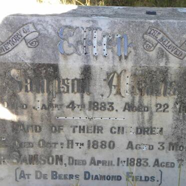 ALLKINS Ellen -1883 :: ALLKINS Alice -1880 :: ALLKINS Arthur Samson -1883