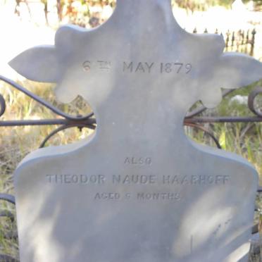 HAARHOFF Theodor Naude -1879