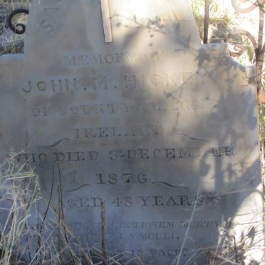 HICKEY John M. -1876