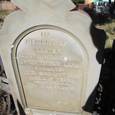 JACKSON Walter -1880 