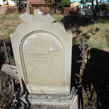 JACKSON Walter -1880