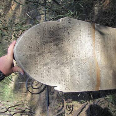 NAUDE Jacob Johannes 1807-1886 &amp; Susanna Catharina 1821-1882 :: NAUDE Francis Peter 1885-1886