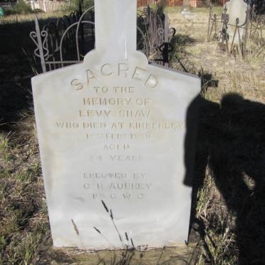 SHAW Levy -1880