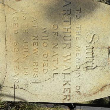 WALKER Arthur -1872