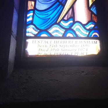 RAYNHAM Eustace Herbert 1893-1974 _2