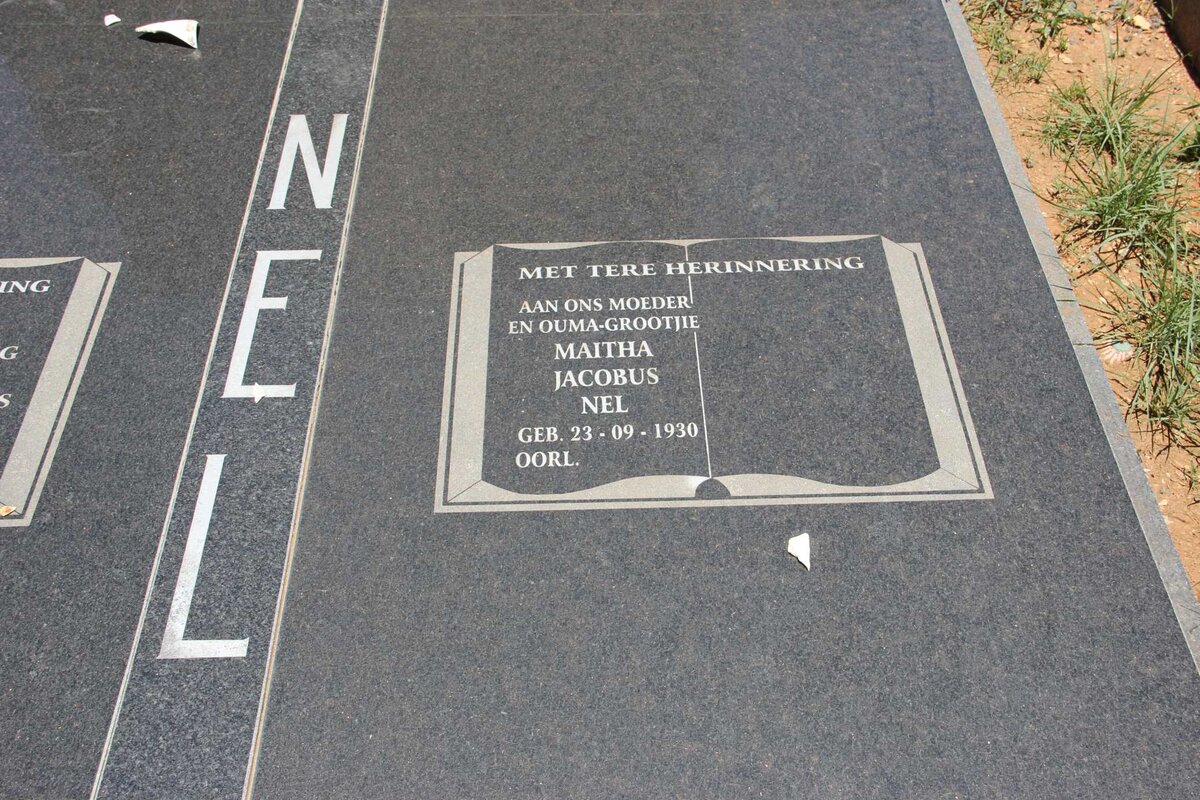 NEL Daniel Johannes 1924-2009 & Maitha Jacobus 1930-