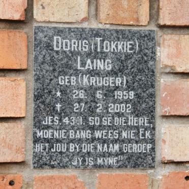 LAING Doris nee KRUGER 1959-2002