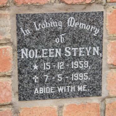 STEYN Noleen 1959-1995