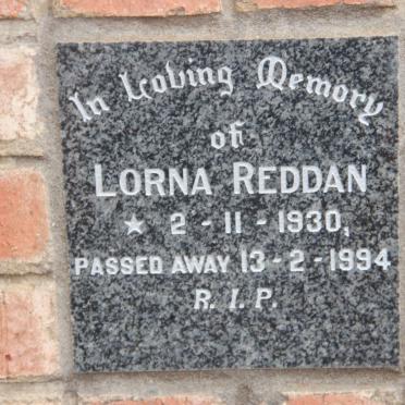 REDDAN Lorna 1930-1994