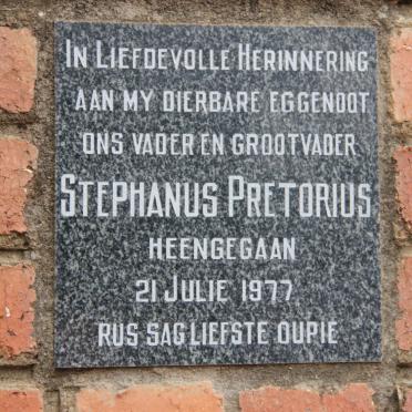 PRETORIUS Stephanus -1977