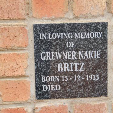 BRITZ Grewner Nakie 1935-