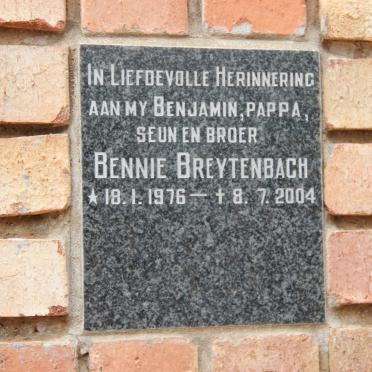 BREYTENBACH Bennie 1976-2004