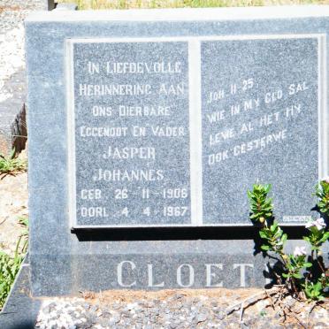 CLOETE Casper Johannes 1906-1967