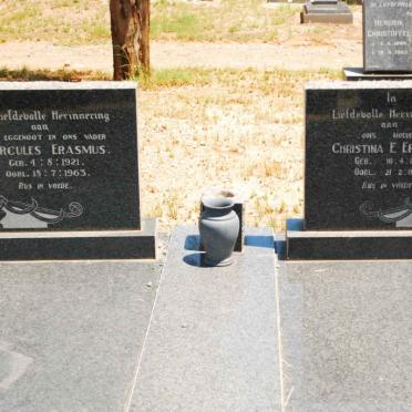 ERASMUS Hercules 1921-1963 &amp; Christina ?1916-19??