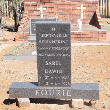 FOURIE Sarel Dawid 1932-1998