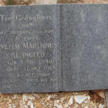 KLEINGELD Willem Marthinus 1940-1968