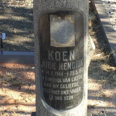KOEN Jurie Hendrik 1944-1973