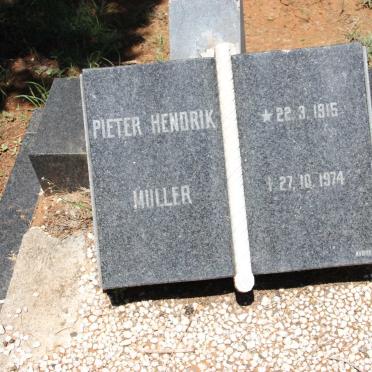 MULLER Pieter Hendrik 1915-1974