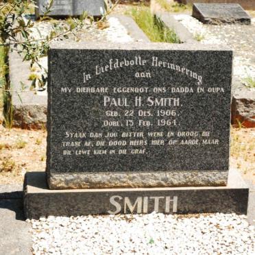SMITH Paul H. 1906-1961