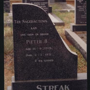 STREAK Pieter B. 1959-1971