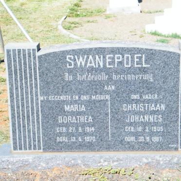 SWANEPOEL Christiaan Johannes 1905-1987 &amp; Maria Dorathea 1914-1970