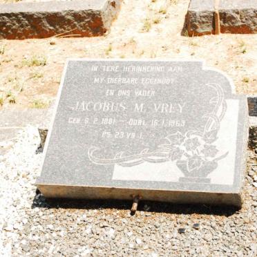 VREY Jacobus M. 1881-1963 &amp; Helena Christina 1882-1974