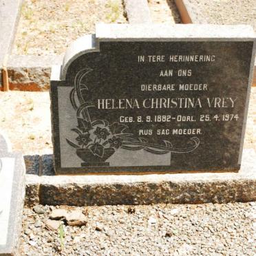 VREY Helena Christina 1882-1974