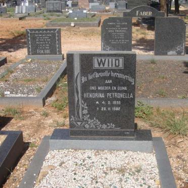 WIID Hendrina Petronella 1896-1982