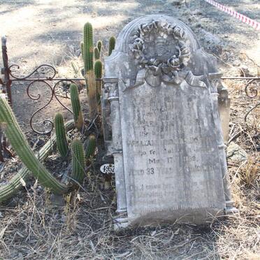 DONELLY William Thomas -1903 &amp; Charlotte Maria -1899