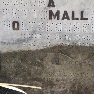 HOLTSHOUSEN Wessel Johannes 1826-1887 &amp; Jacoba Pettomalla 1842-1910