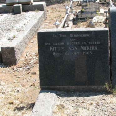 NIEKERK Pieter Johannes, van 1876-1946 &amp; Catherina Elizabeth DU TOIT 1883-1974 :: VAN NIEKERK Kitty -1965