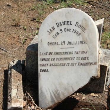 ROUX Jan Daniel 1908-1913