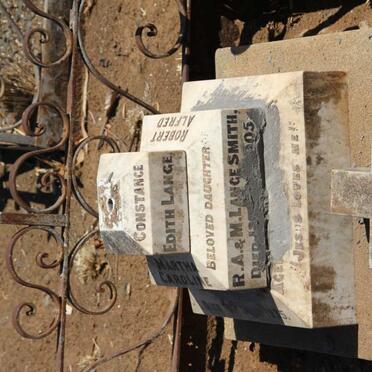 SMITH Robert Alfred, LANGE  -1938 &amp; Martha Caroline -1935 :: LANGE SMITH Constance Edith  -1905