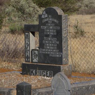 Northern Cape, KURUMAN district, Westfield 455, Byron, farm cemetery