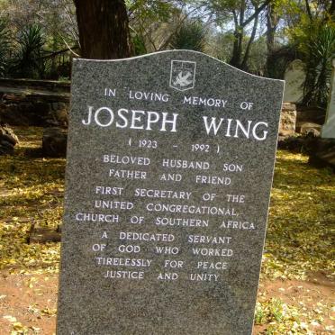 WING Joseph 1923-1992