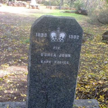 O'SHEA John -1902