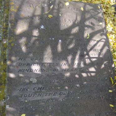 CHAPMAN John -1842